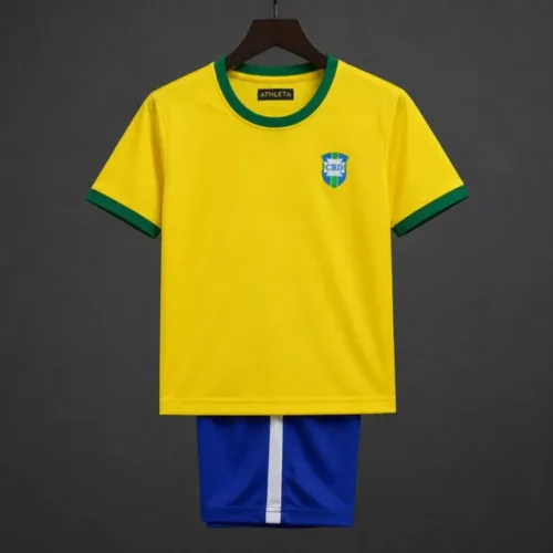 Brasile Home 1970 Retro Bambino
