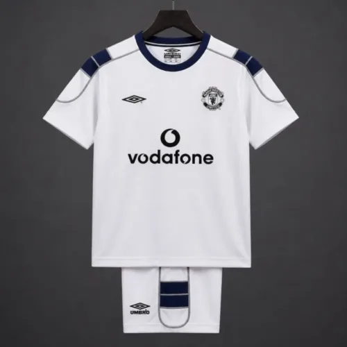 Manchester United Away 2000/01 Retro Bambino