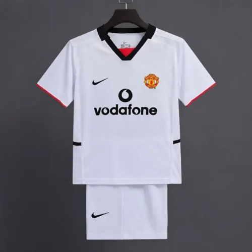 Manchester United Away 2002/03 Retro Bambino