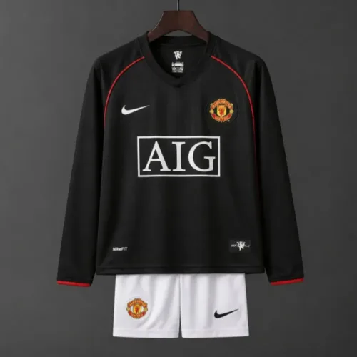 Manchester United Away 2007/08 Retro Bambino