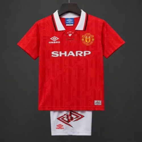 Manchester United Home 1992/94 Retro Bambino