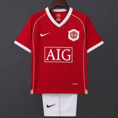 Manchester United Home 2006/07 Retro Bambino