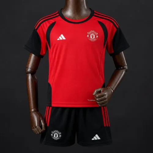 Manchester United Training Rossa 2026/27 Bambino