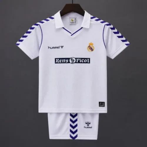 Real Madrid Home 1988/90 Retro Bambino